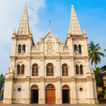 Santa Cruz Basilica Fort Kochi heritage church on Cochin shore excursion group tour