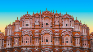 Hawa Mahal Jaipur heritage landmark during a Golden Triangle shore excursion in India