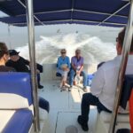 Travelers enjoying a speedboat to Elephanta Caves from Mumbai across the Arabian Sea
