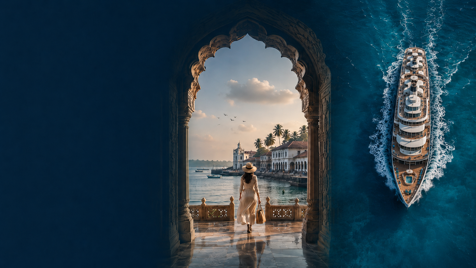 Goa Mormugao shore excursions and Old Goa heritage tours