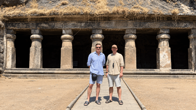 Elephanta Caves by private speedboat shore excursion from Mumbai cruise port
