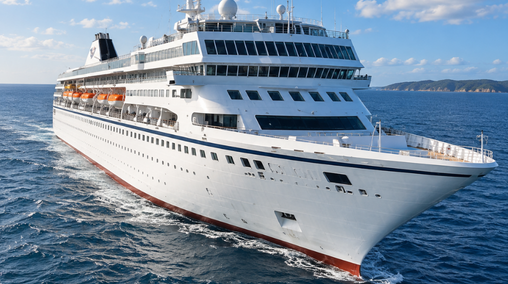 Villa Vie Odyssey cruise ship visiting India